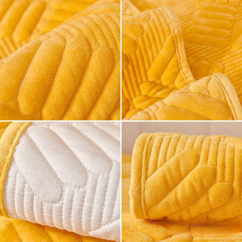 Зимняя плюшевая подушка для дивана, простая современная нескользящая тканевая подушка для дивана, чехол для дивана, чехол