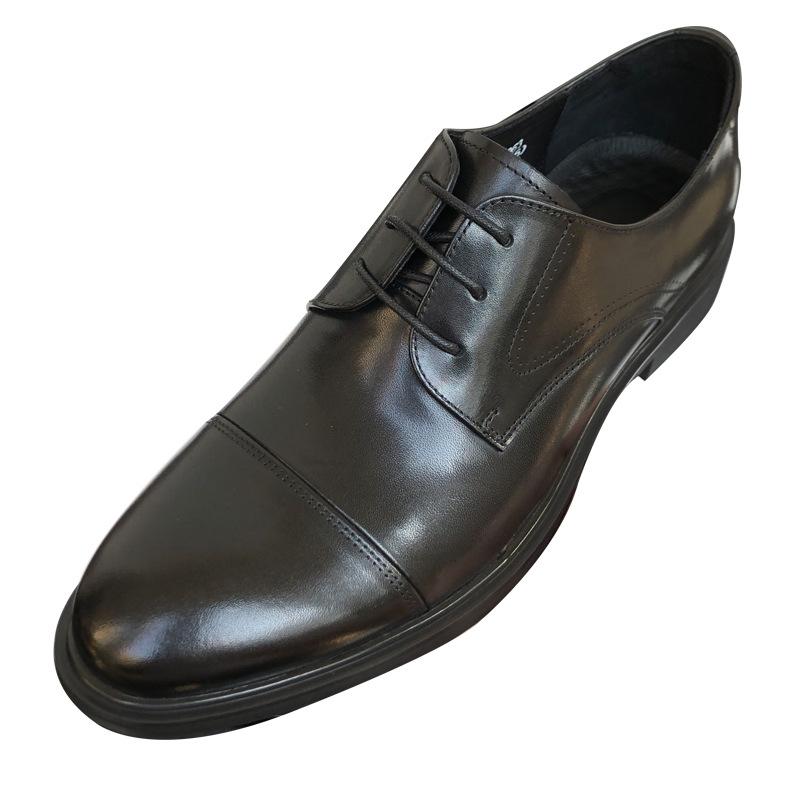 Мужская обувь из кожи высокого класса с тройным шарниром, из натуральной кожи, деловая, для платья, дышащая, британская, для костюма, рабочая обувь, обувь для жениха на свадьбу