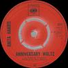 7-дюймовая пластинка ANITA HARRIS - Anniversary Waltz 3211 CBS 1968 UK Поп Б/У