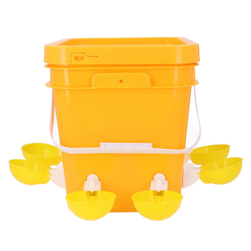 Automatic Chicken Waterer Set Low Spillage Self Replenishing Poultry Waterer Dispenser for Chicken Bird   Goose Turkey