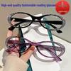 Cat-Eye Anti-Blue Light Rhinestone Reading Glasses - Ultra-Clear Fashion for the Elderly