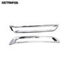 For Honda Civic Sedan 11th -2024 2025 Carbon Fiber Rear Fog Light Lamp Cover Trim Foglight Protector Accessories Car Styling