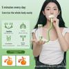 Портативный тренажер для пресса и усилитель емкости легких для подтянутого лица и живота