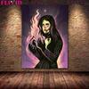 Salem Wicked Witch Sabbath винтажная настенная живопись на холсте Молодая королева гоблинов и пламя колдовства печать плакатов украшение дома без рамки