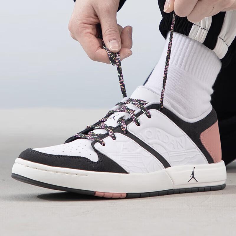 Air Jordan Nu Retro 1 Low GS White Red Stardust Kids Sneakers Saturn-Gold Anthracite FJ5734-101