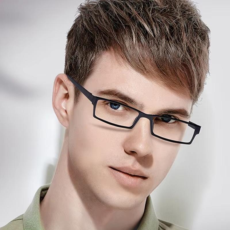 BENZEN Small Rectangle Glasses Frame Men Vintage TR Eyeglasses Frame Women Eyewear