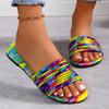 Women Summer Flat Slippers New Fashion Open Toe Roman Casual Beach Sandals Ladies Sexy Flip Flops Non-slip Slides Zapatos Mujer