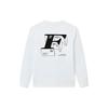 New FILA Sweatshirts Men's Nitrifying White F51M239203F-WT