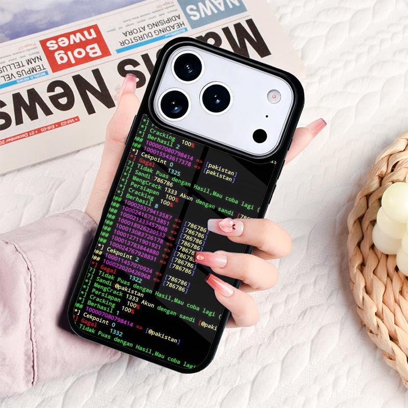 The Code design programmer Phone Case For IPhone 17 16e 15 14 13 12 11 Pro Max Air Mini Soft Protective Cover