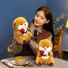 Rose Capybara Doll Plush Toy Small Capybara Doll Girl Soothing Ragdoll Valentine's Day Gift