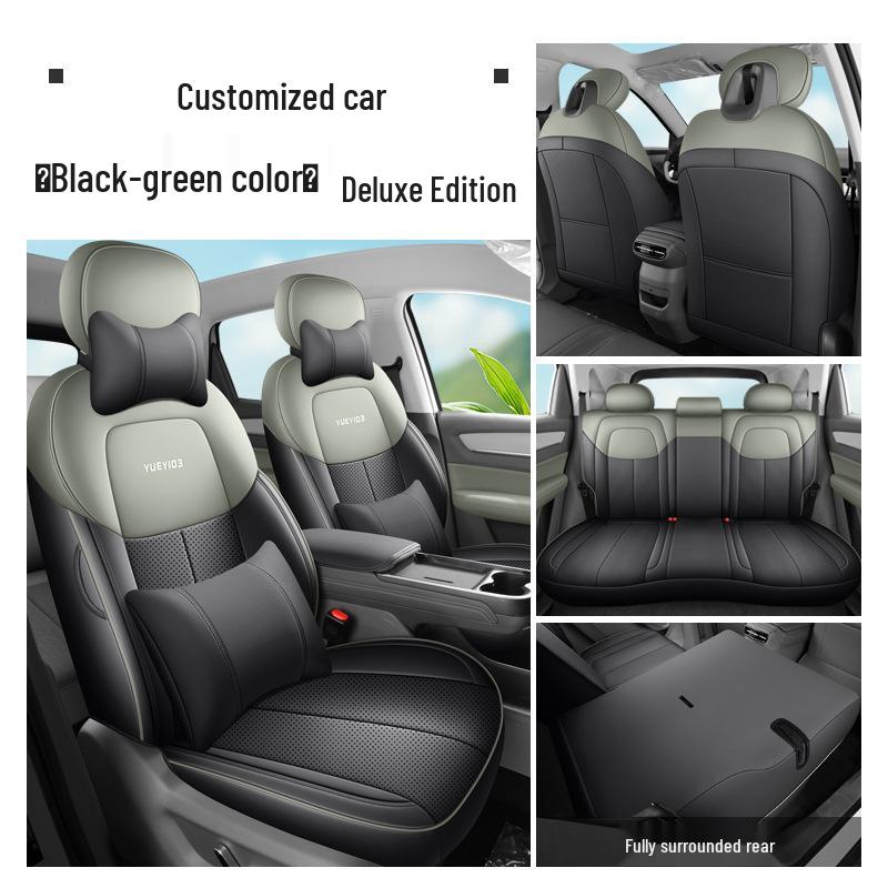 Bestune Yueyi 03 Full Leather Car Seat Cushion, All-Season, Universal Fit with Breathable Design