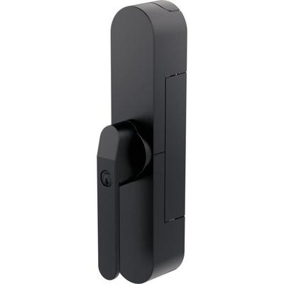 Замок безопасности для террасной двери - ABUS - WINTECTO One FCA4100 BK - Технология SmartX™, 3D-датчик сигнализации