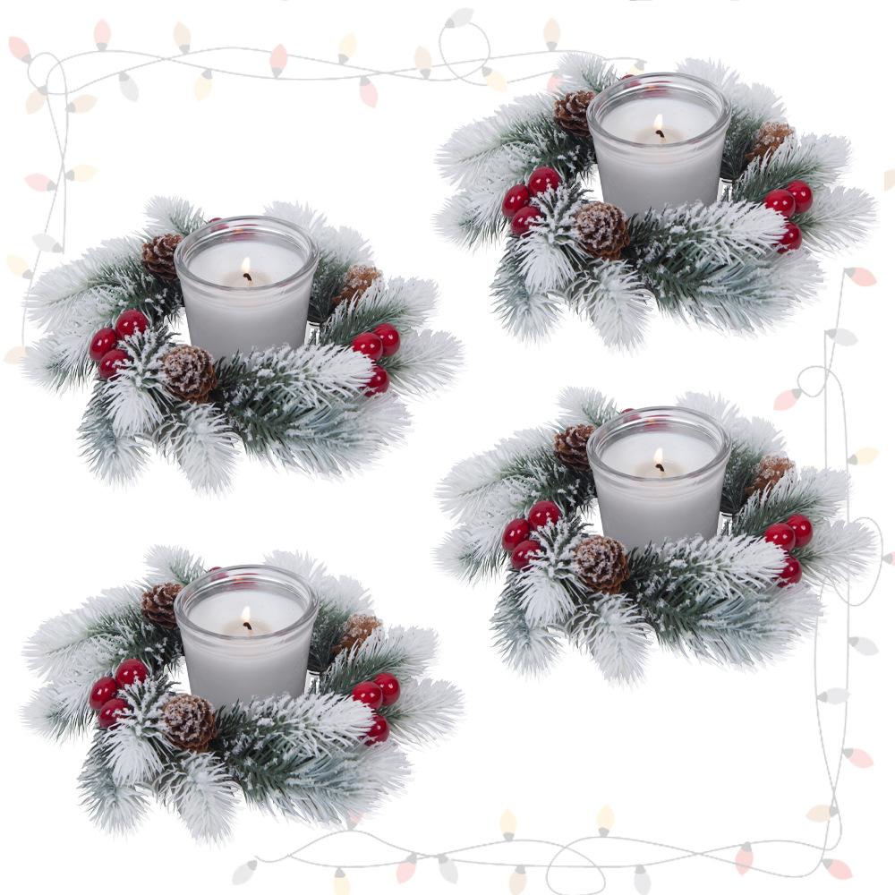 Венок Оформление окна Ручная работа Прямые продажи Рождественский декоративный венок