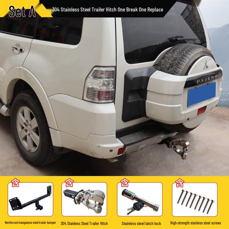 Фаркоп Mitsubishi Pajero V73/V97/V93: Усиленный фаркоп (обновление)