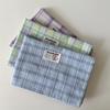 1PC Blogger Same Napkins Table Mat Checkered Tablemats Ins Plaid Tablecloth Home Decoration Accessories 35x50cm