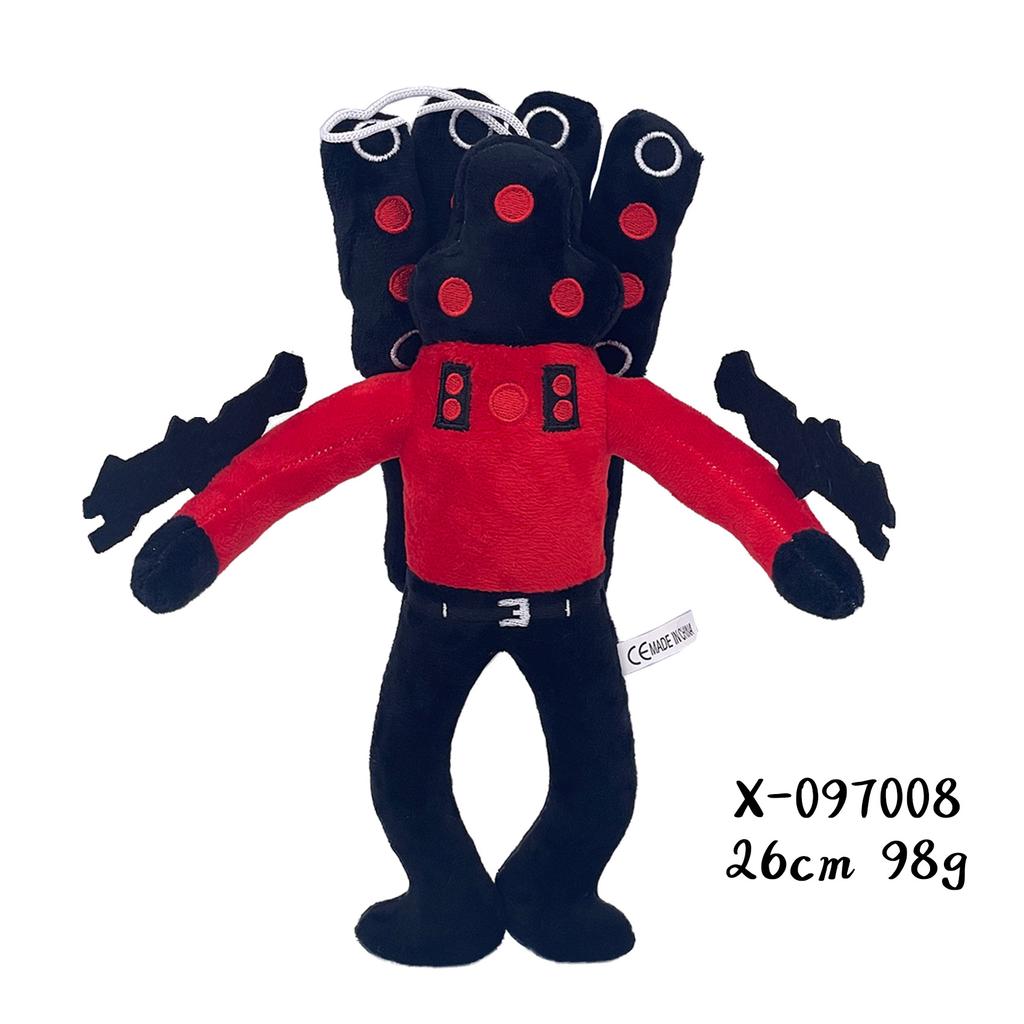 Плюшевая игрушка Кинооператор Человек Мягкая кукла Роман Спикер Skibidi Туалет Skibidi Детские игрушки