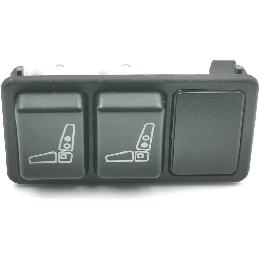 car Part Truck Seat Lumbar Adjustment IPS Valve 2 Buttons for ISRI/Man/IVECO (Black Color) OE:29074-02/04E 81623986093 42538404