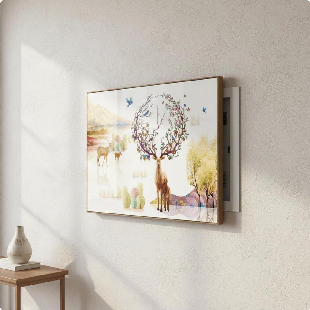 Electric Meter Box Cover Hides Unsightly Boxes Decorative Electrical Panel Modern Minimalist