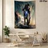 Iron Man Bedroom Decor Tapestry Wallmounted Background Cloth Wall Covering Decoration Atmospheric Background Cloth Background Wall Hanging Cloth
