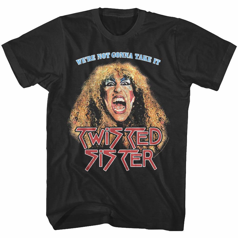 Twisted Sister Мы не собираемся это терпеть Мужская футболка Ди Снайдер Stay Hungry