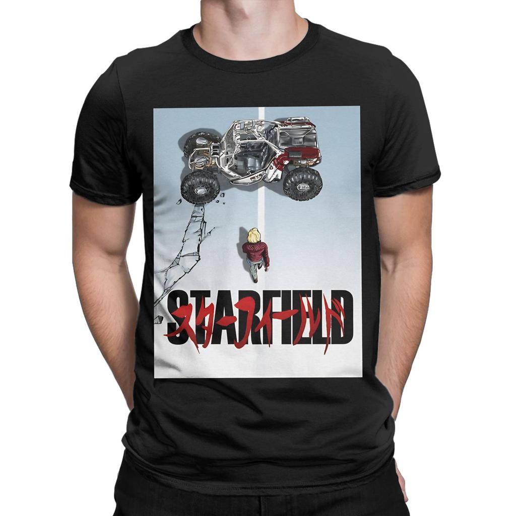 Starfield Akira Graphic 100 Cotton Tshirt Sstarfield Tees Tops For Unisex