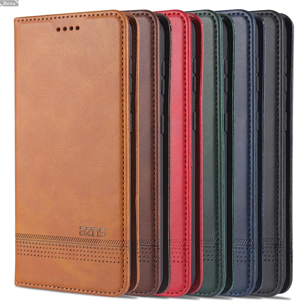 Роскошный магнитный адсорбционный кожаный чехол для Samsung Galaxy S21+ Ultra FE 5G Flip Cover Защитный чехол Capa Fundas Coque