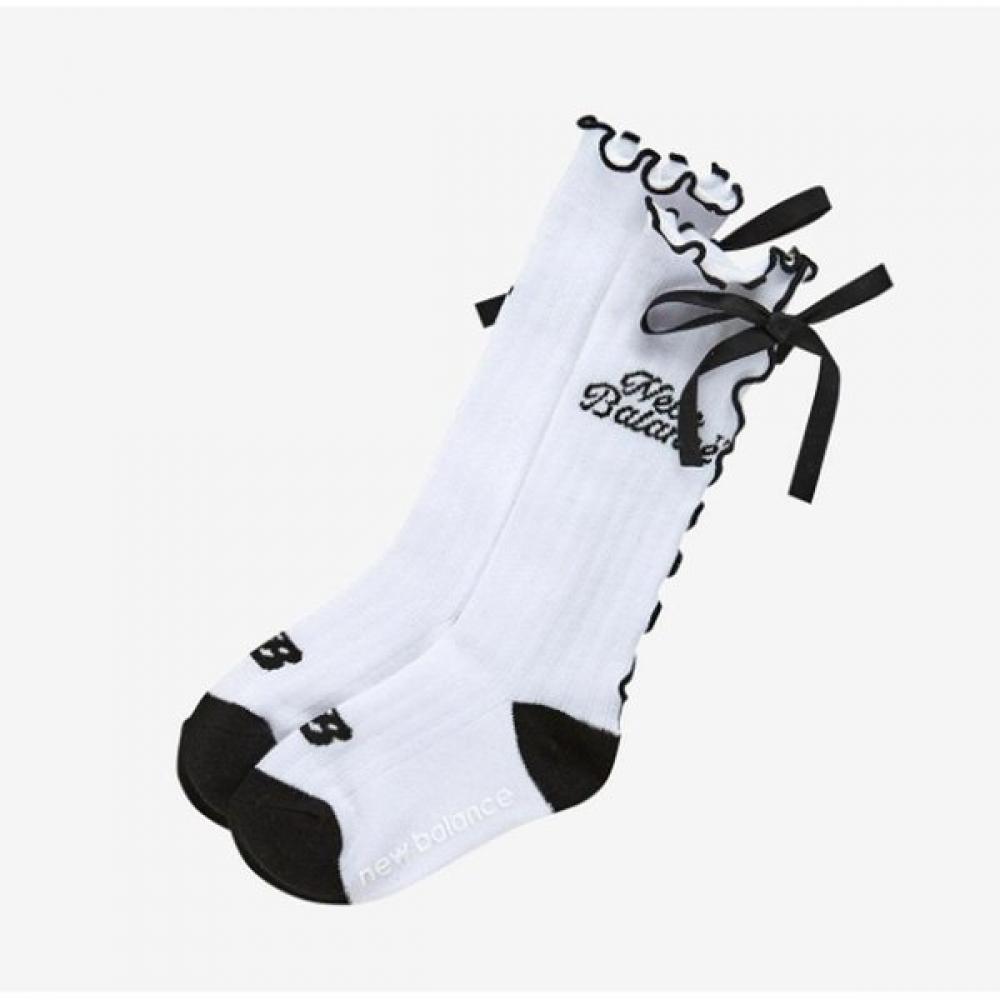 New Balance Kids Girls Ribbon Knee Socks B1 Nk8efs107g 10 25