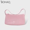ПВХ сумка-желе для Барби Bohao: Модная и универсальная сумка с мягкой ручкой, устойчивая к грязи, легко моющаяся, летняя женская сумка через плечо.