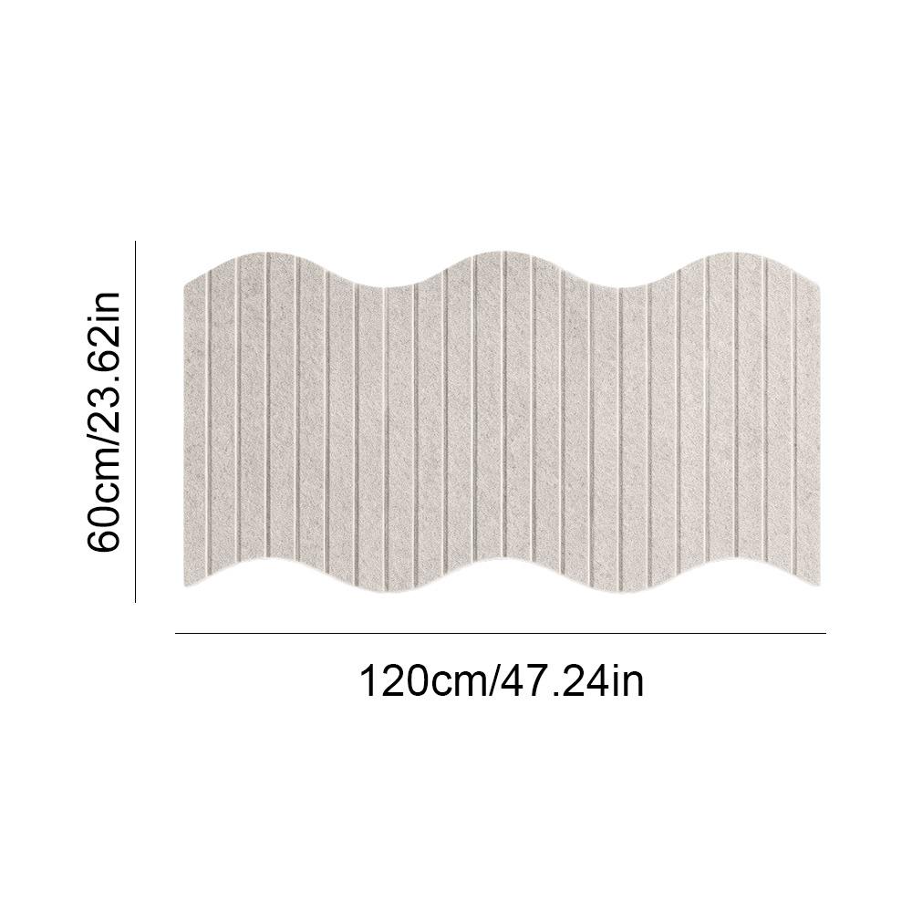 Does Not Hurt Wall Felt Board Vertical Ribbed Texture Photo Wall Sticker Dormitory Decoration