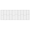 Gabion Wall with Cover Galvanized Steel 600 * 30 * 200 cm