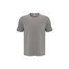 Футболка Meridian Solid Training Running с круглым вырезом и коротким рукавом, мужская, серая 1379670-294