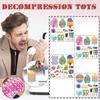 Набор сенсорных игрушек для снятия стресса, сенсорные игрушки с нажимным пузырем для детей и взрослых