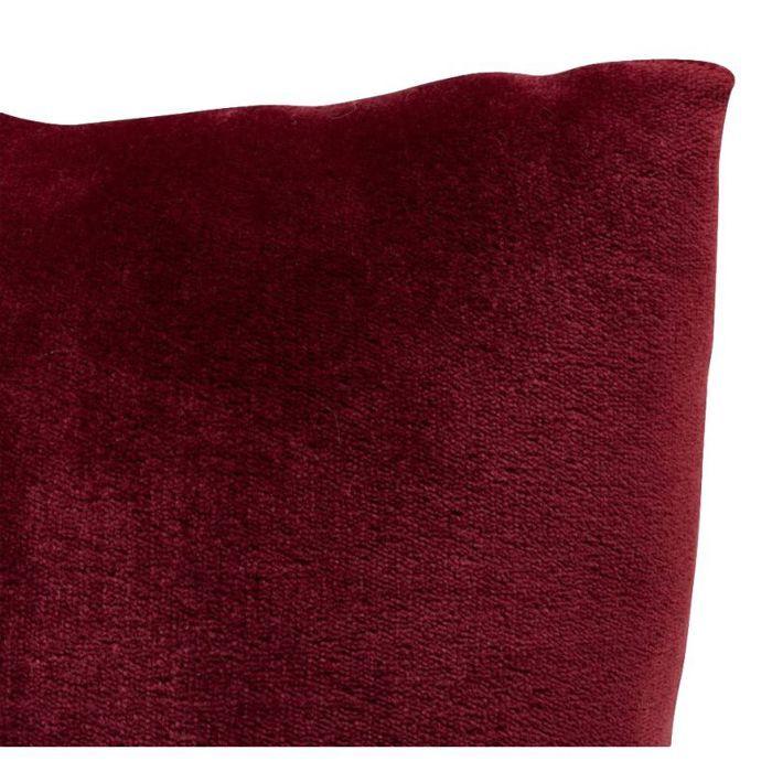 Coussin déhoussable en Flanelle 38 x 38 cm "Ollis" - Ollis Grenat -