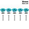 Colorful Cabinet Handles Door Knobs Cupboard Pulls Crystal Glass Knobs Diamond Shape Pull Handle