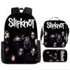 Рюкзак на Хэллоуин Тяжелый Металл Рок Slipknot Рюкзак с Цифровой Печатью Сумка Через Плечо Пенал