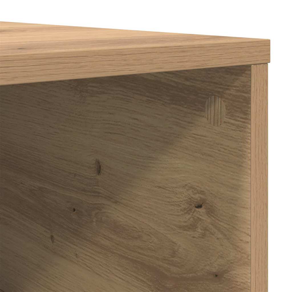 Artisan Oak Coffee Table 80 x 80 x 36.5 cm Particleboard