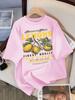 Lemons Fruits Premium Fresh Printing T Shirt Woman Sportswear O-Neck Casual T Shirts All-Match Short Sleeve Women Clothing