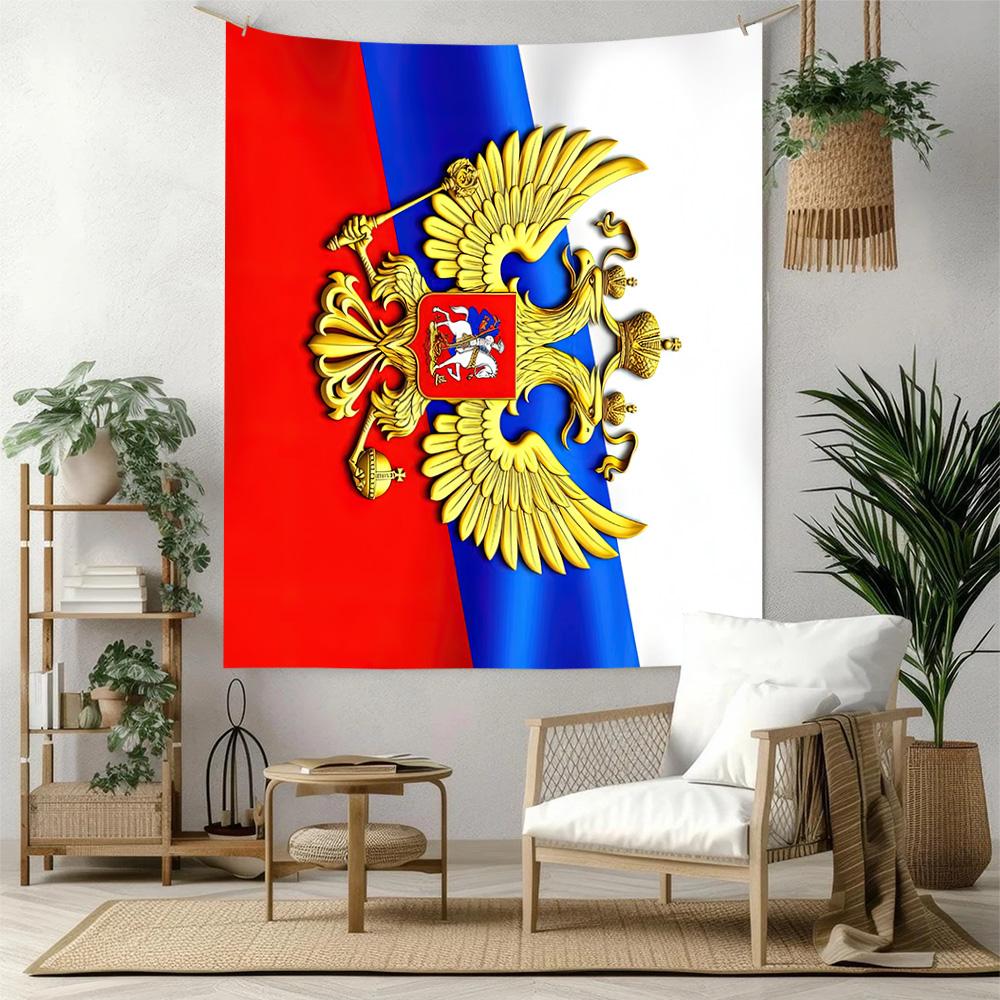 Russian Theme Wall Decor Tapestry Art For Pet Memorial Birthdaywedding Party Backdrop Family Gift