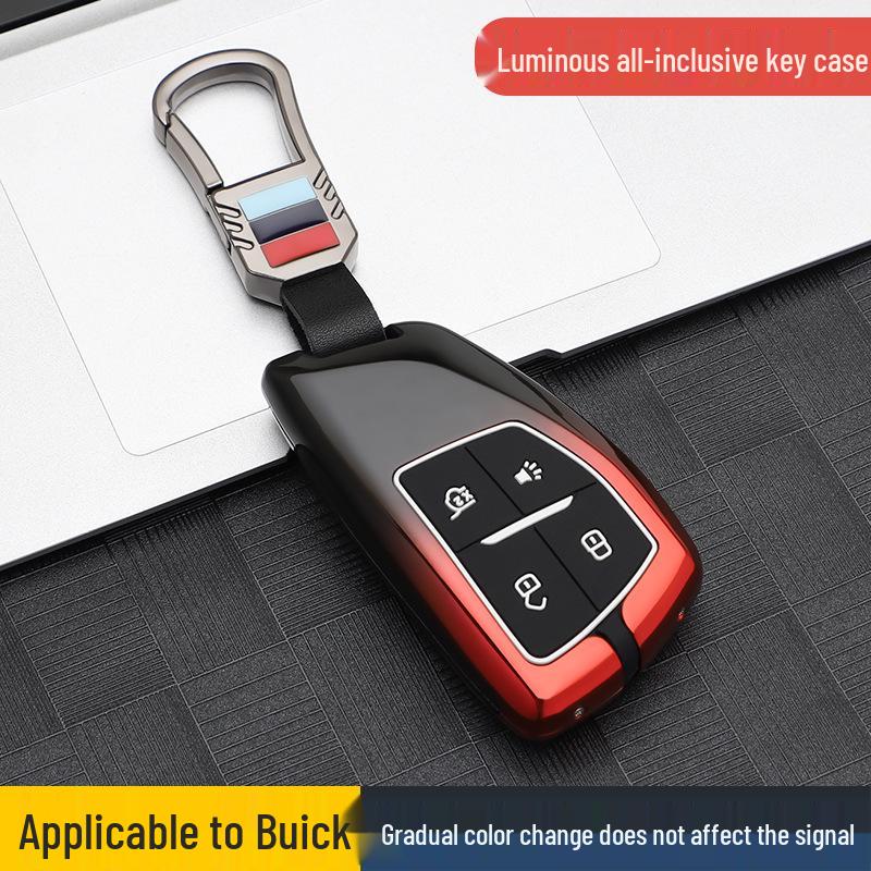 Buick Encore-S Key Case: Fashionable Car Key Bag with Buckle and Remote Shell Design