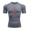 Men's Compression Fitness Sports T-Shirt, Breathable Medieva