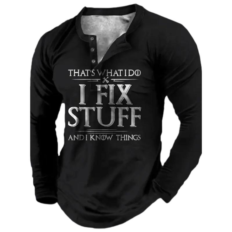 Повседневная мужская футболка большого размера с принтом и длинными рукавами, футболка в стиле ретро для покупок на дому.