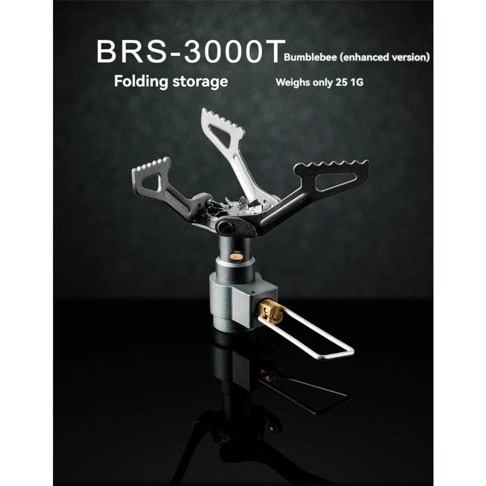 BRS-3000T Титановые Мини Газовые Горелки для Кемпинга 25г Цельная Карманная Плита Outdooor Пеший Туризм Складная Кухонная Печь Портативная