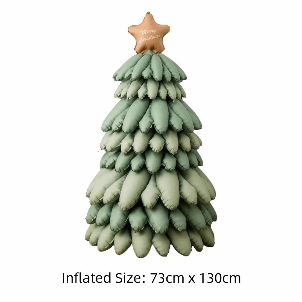 DIY Large Inflatable Balloon Aluminum Film Christmas Tree Balloon  Seasonal Celebrations