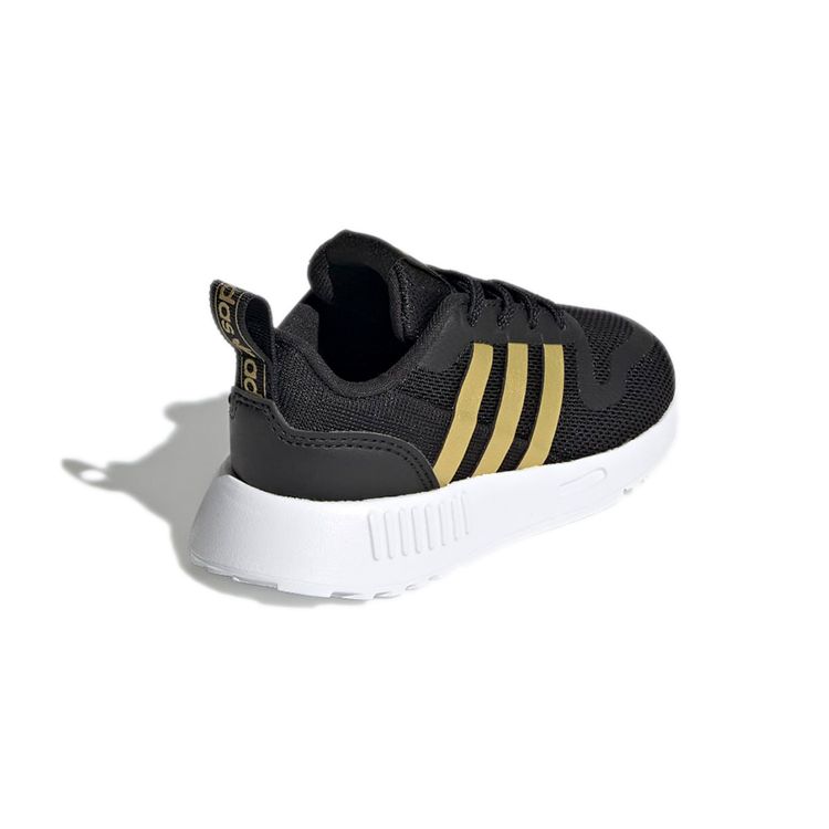 adidas Originals Multix Удобные Дышащие Низкие Беговые Кроссовки Детские Кроссовки Черный Золотой Q47172