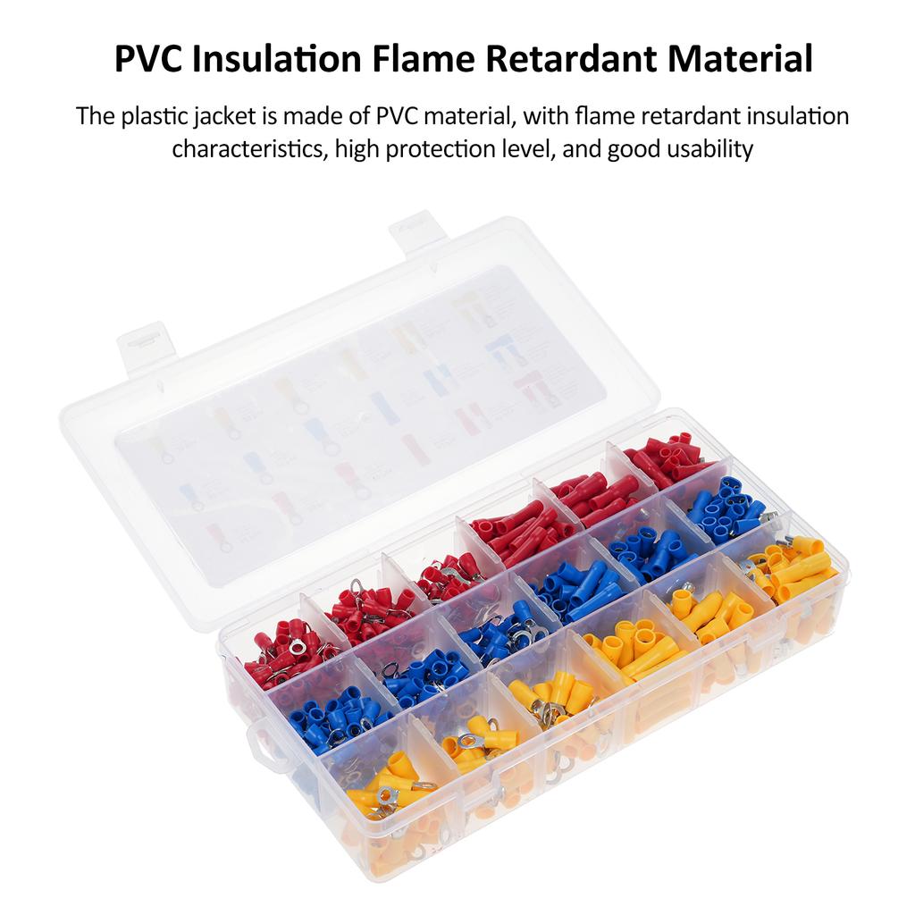 Набор инструментов для обжима проводных клемм, многофункциональные клещи для зачистки проводов, обжимные клещи с 700 шт.