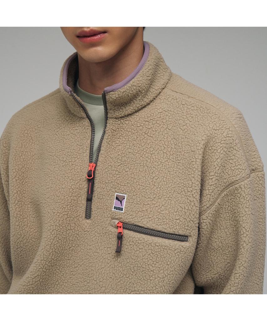 Puma Флисовая футболка с полумолнией (52949102)