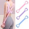Фитнес-резинка "Восьмерка" Противоскользящая Мужчины Женщины Расширитель грудной клетки Эластичный ремень Рука Спина