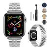 Металлический ремешок из нержавеющей стали для Apple Watch Ultra 3 2 49 мм/11 10 46 мм 42 мм/9 8 7 45 мм 41 мм Браслет iWatch 6 5 4 SE 3 44 мм 40 мм