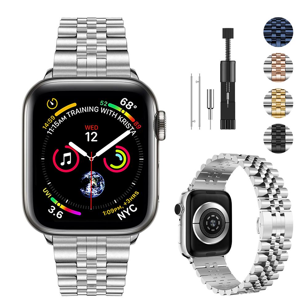 Металлический ремешок из нержавеющей стали для Apple Watch Ultra 3 2 49 мм/11 10 46 мм 42 мм/9 8 7 45 мм 41 мм Браслет iWatch 6 5 4 SE 3 44 мм 40 мм
