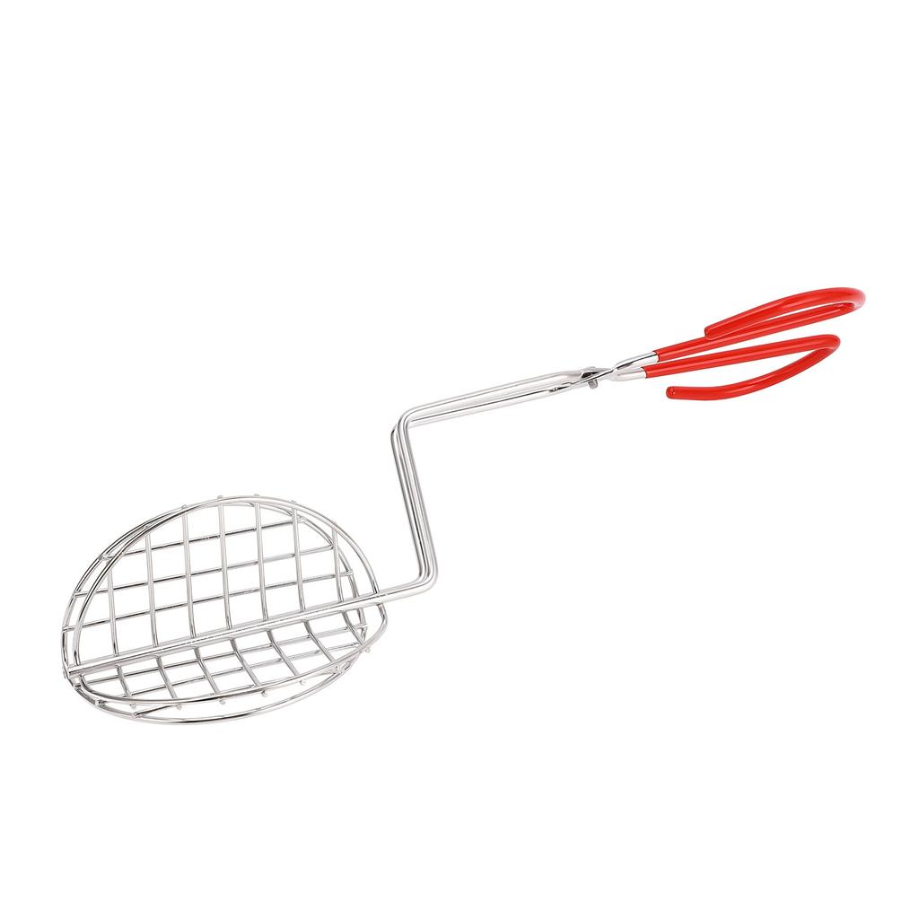 Щипцы для тако из нержавеющей стали V-образной формы для хрустящей глубокой жарки кухонный инструмент с длинной ручкой щипцы для жарки тако